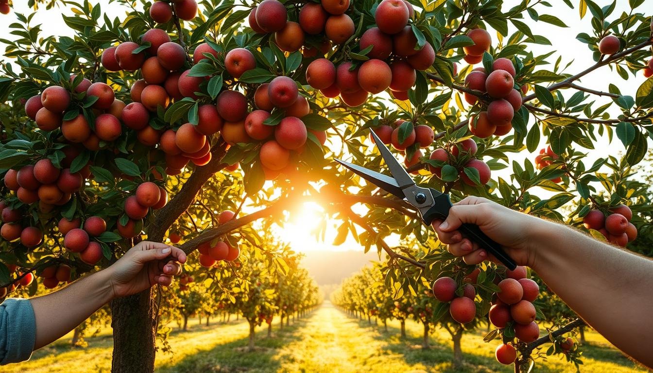 Pruning Techniques to Maximize Fruit Production